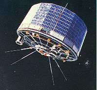 Weerhuisje.eu - Naar het moderne tijdperk - Tiros I, de eerste polaire weersatelliet, werd op 1 mei 1960 gelanceerd